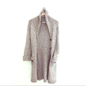 Anthropologie Moth Long Duster sweater cardigan